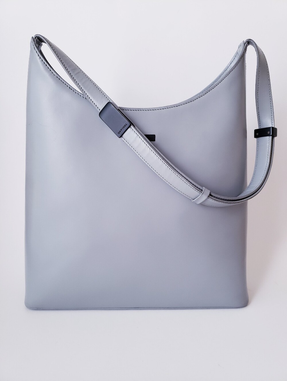 Toscano Light Gray Shoulder Bag